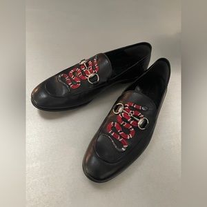 Gucci horse bit  snake loafers  7.5 Euro / 8 US (Authentic )